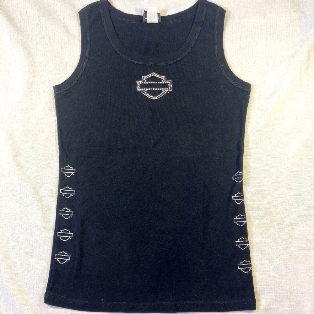 NWOT Genuine Harley Davidson Women's Tank Top, Horny Toad HD Temple, TX, Sz. L